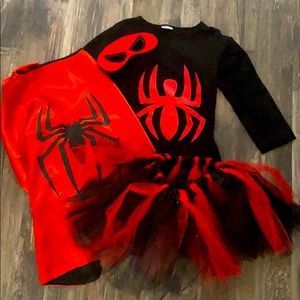 Spider-Man dress up set for a girl